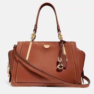 AMAZING~Coach Dreamer 36 Carryall Bag in 1941 Saddle (Brown)